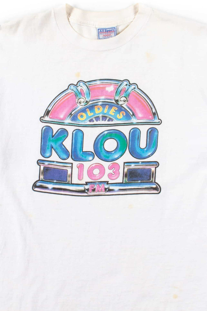 KLOU Oldies T-Shirt (Single Stitch)