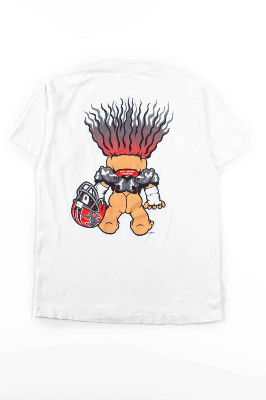 Butt Naked Football T-Shirt (1992, Single Stitch)