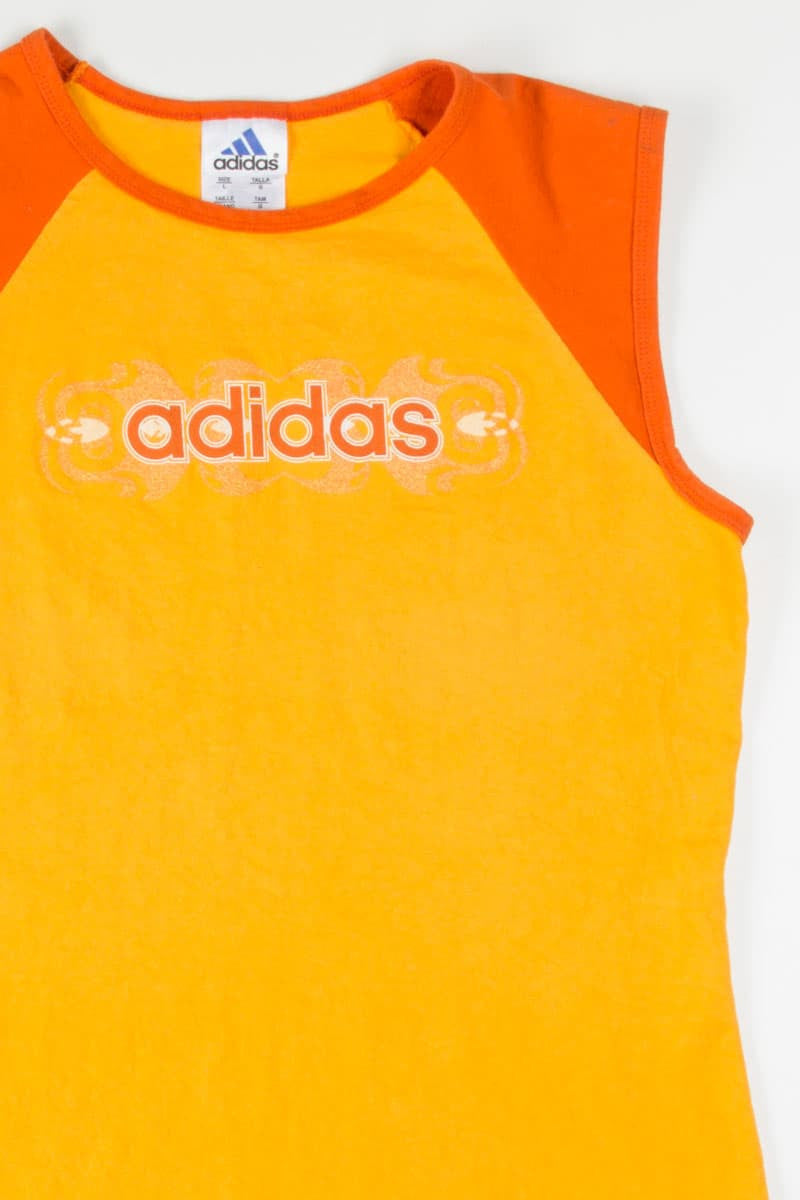 Glitter Adidas Sleeveless T-Shirt