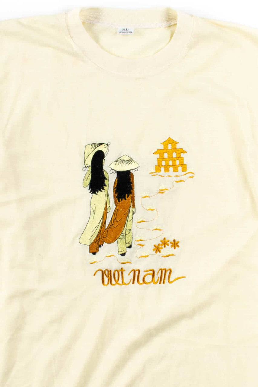 Beige Vietnam T-Shirt