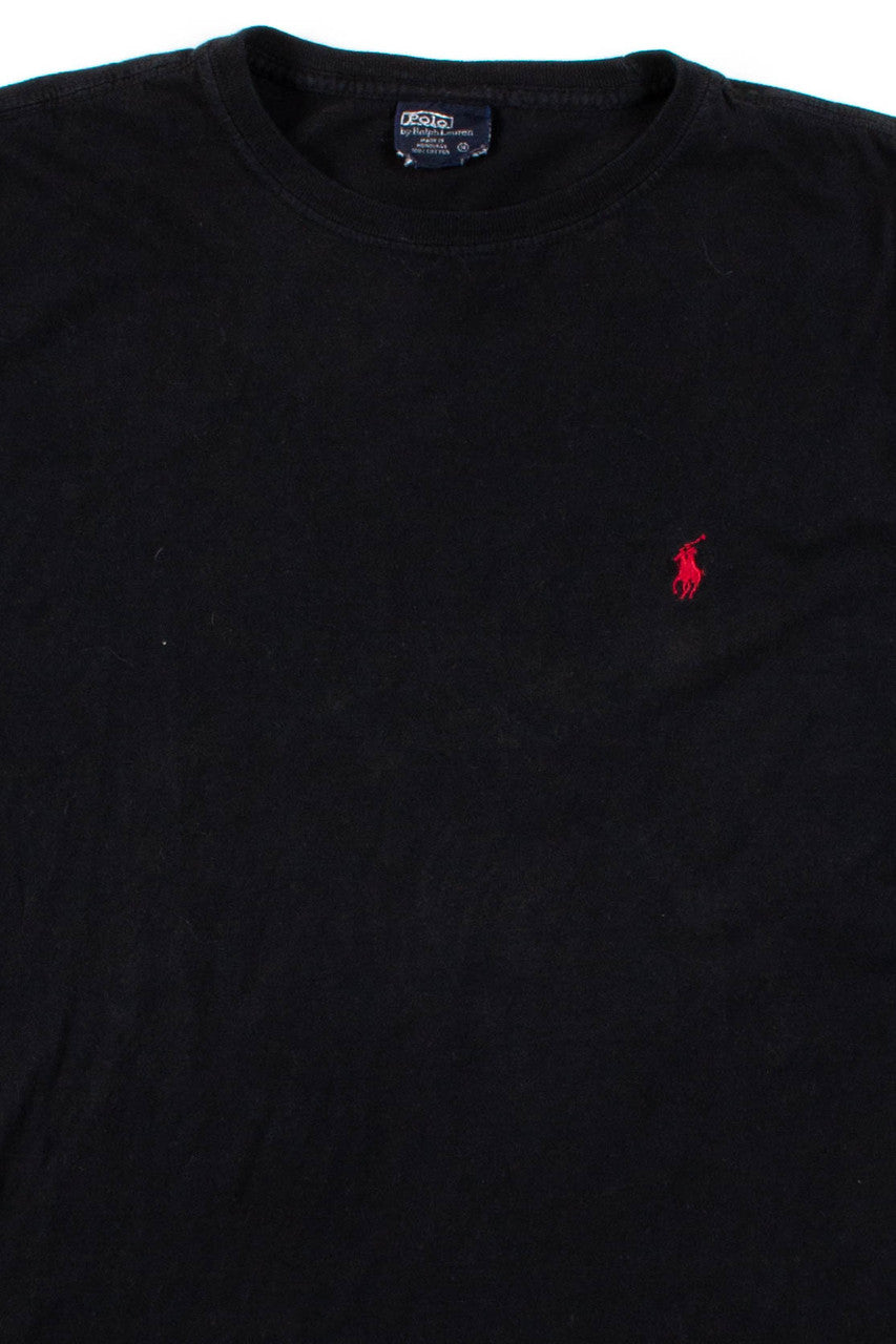 Black Polo T-Shirt