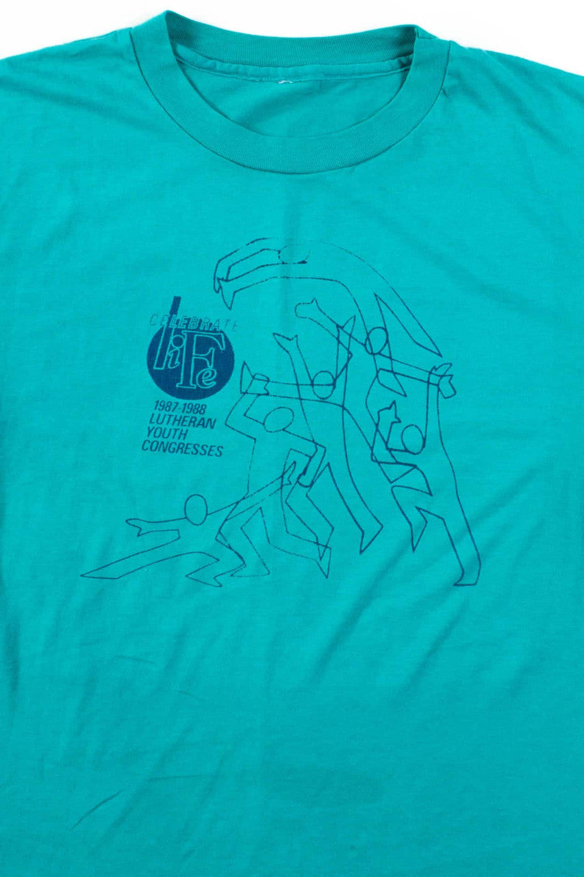 Celebrate Life T-Shirt (1987, Single Stitch)