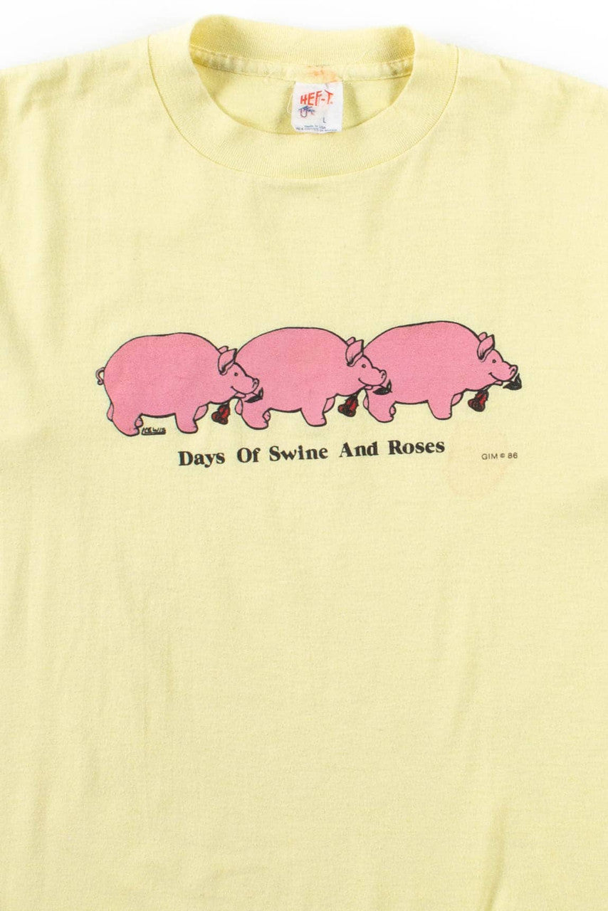 Days Of Swine And Roses T-Shirt (1986, Single Stitch)