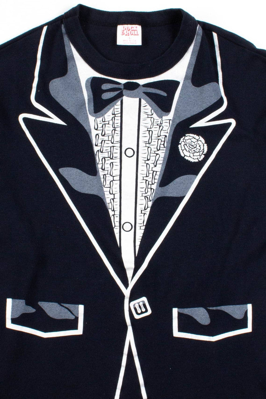 Long Sleeve Tuxedo T-Shirt