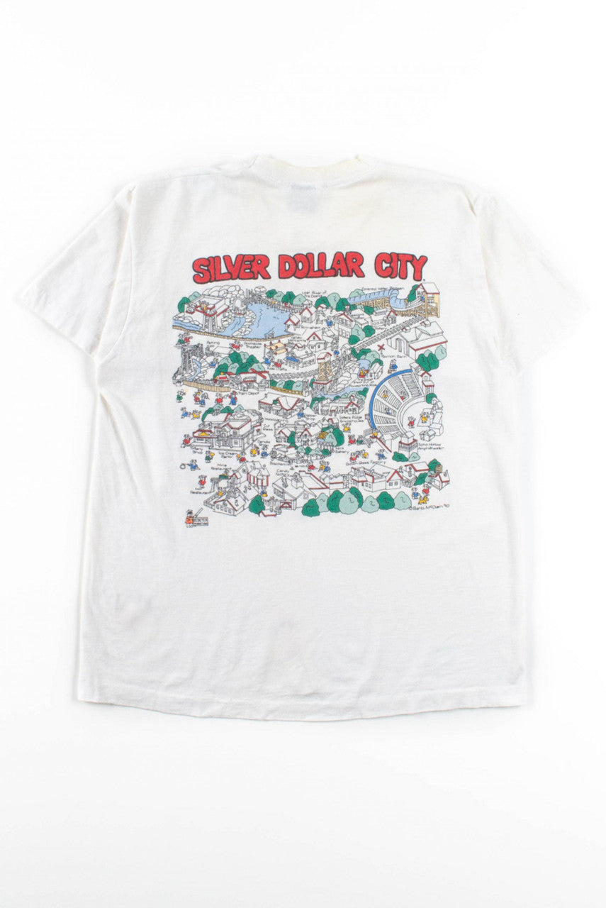 Silver Dollar City T-Shirt (1990, Single Stitch)