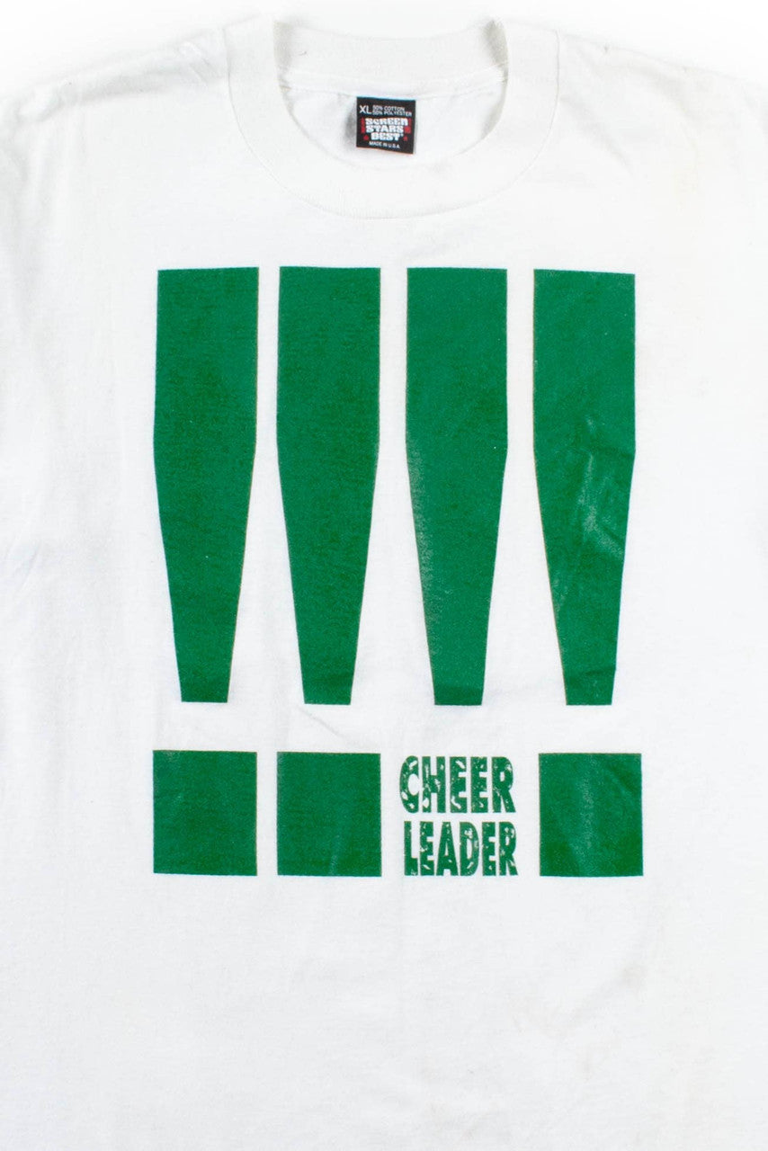 Cheer Leader!!!! T-Shirt (Single Stitch)