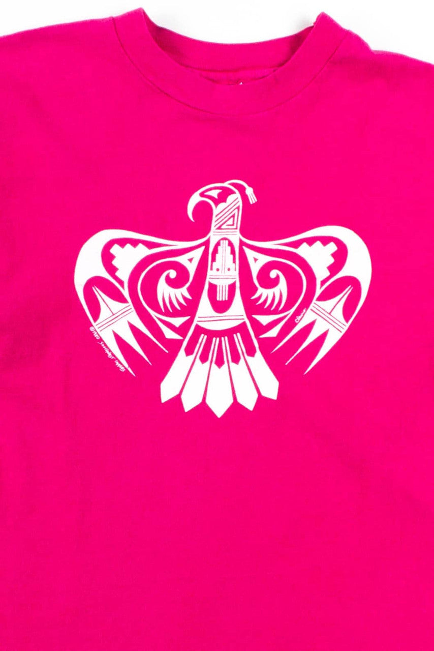 Native American Bird T-Shirt (Single Stitch)