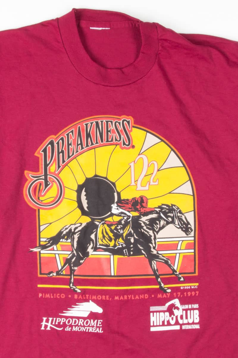 1997 Preakness Stakes T-Shirt (Single Stitch)