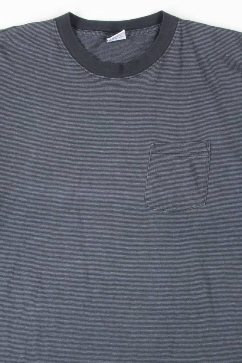 Striped Jockey Pocket T-Shirt