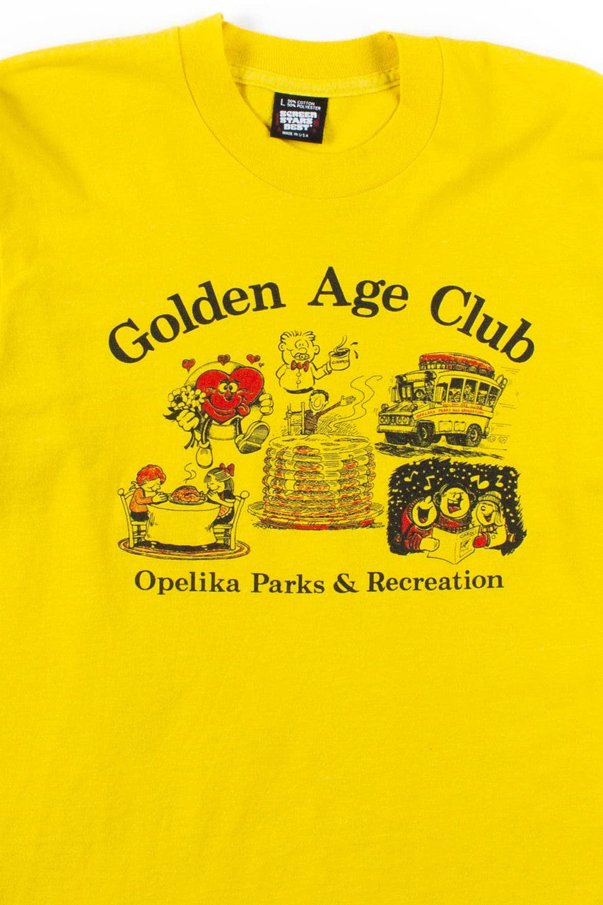 Golden Age Club T-Shirt (Single Stitch)