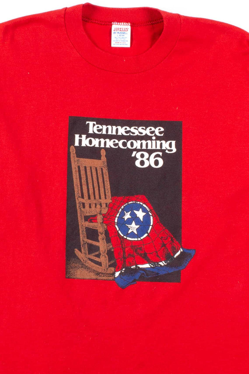 Tennessee Homecoming '86 T-Shirt (Single Stitch)