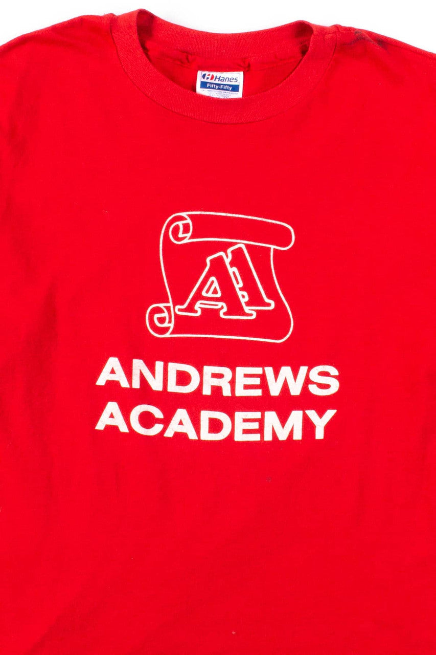 Andrews Academy T-Shirt (Single Stitch)