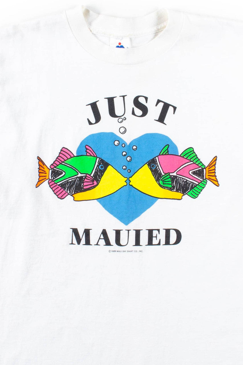 Just Mauied T-Shirt (1989, Single Stitch)