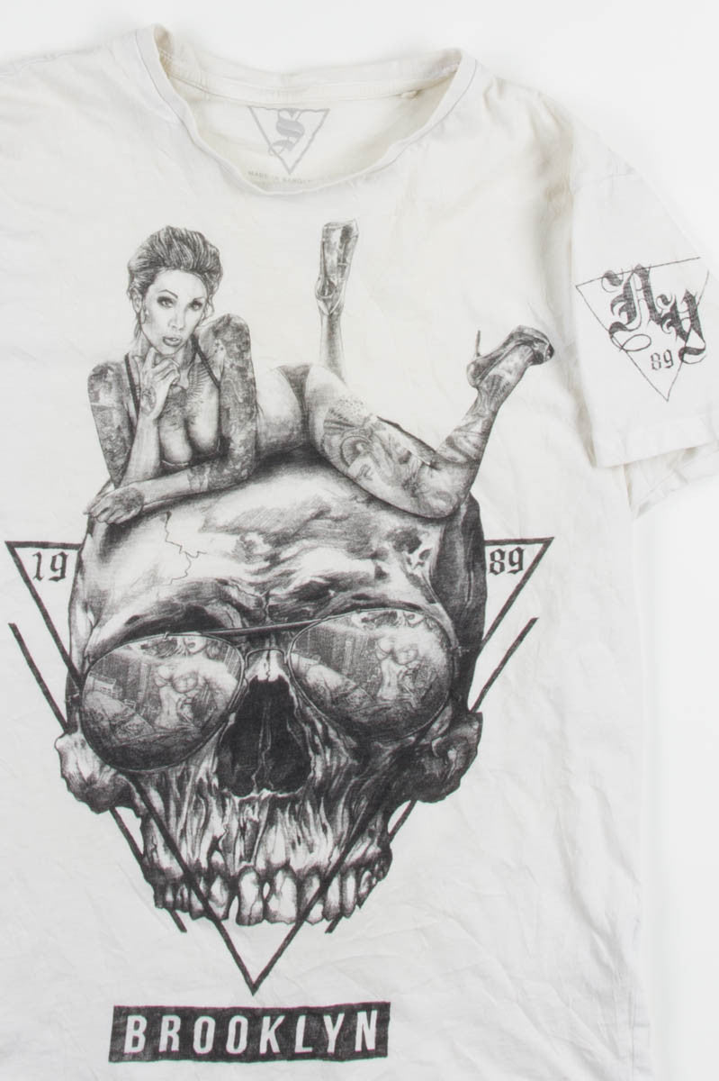 Brooklyn Skull Tee