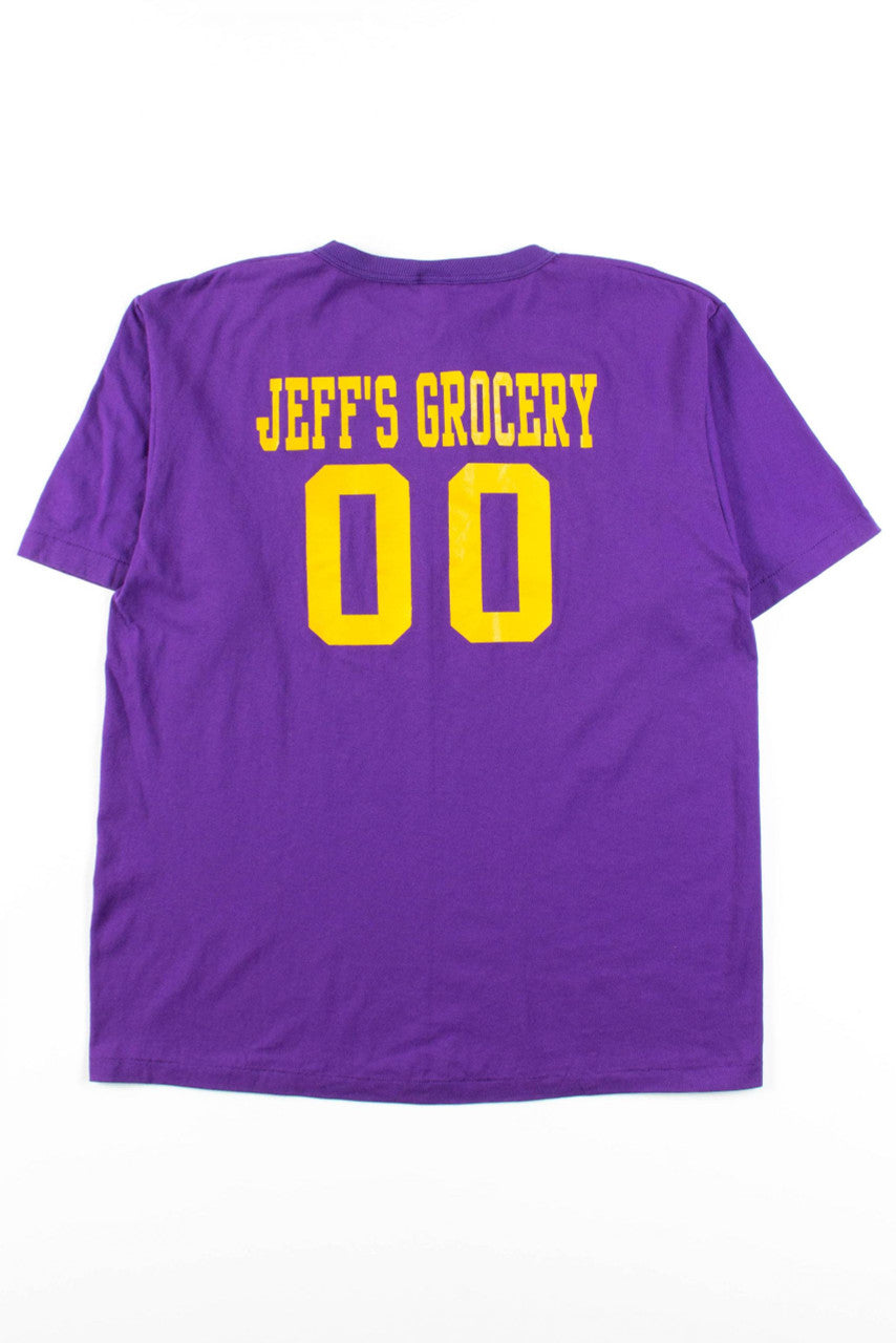 Jeff's Grocery Henley T-Shirt (Single Stitch)