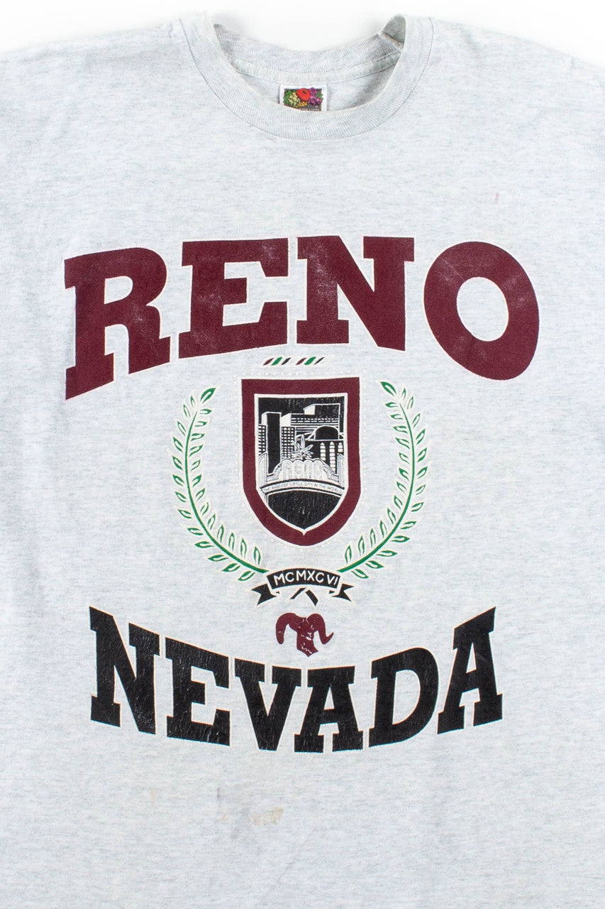 Reno Nevada T-Shirt (Single Stitch)