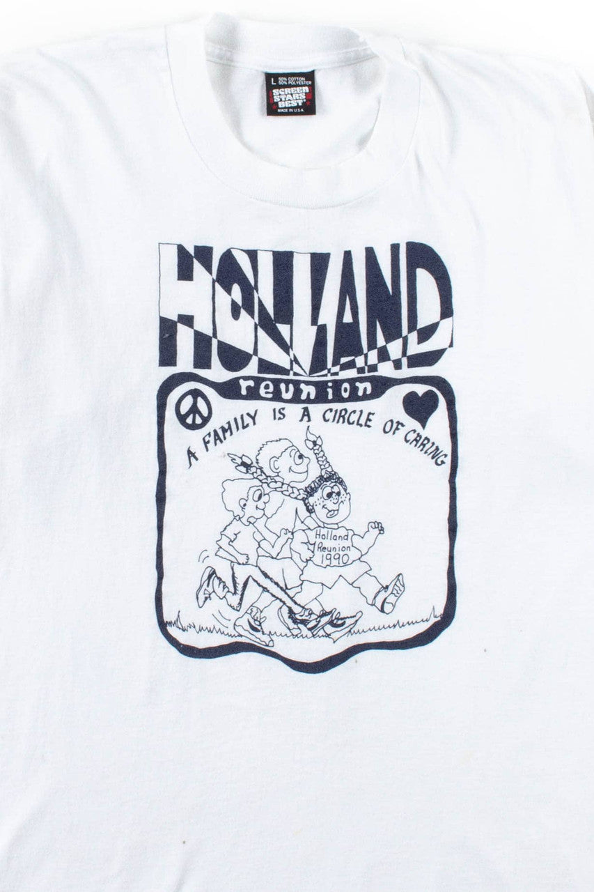 Holland Reunion T-Shirt (1990, Single Stitch)