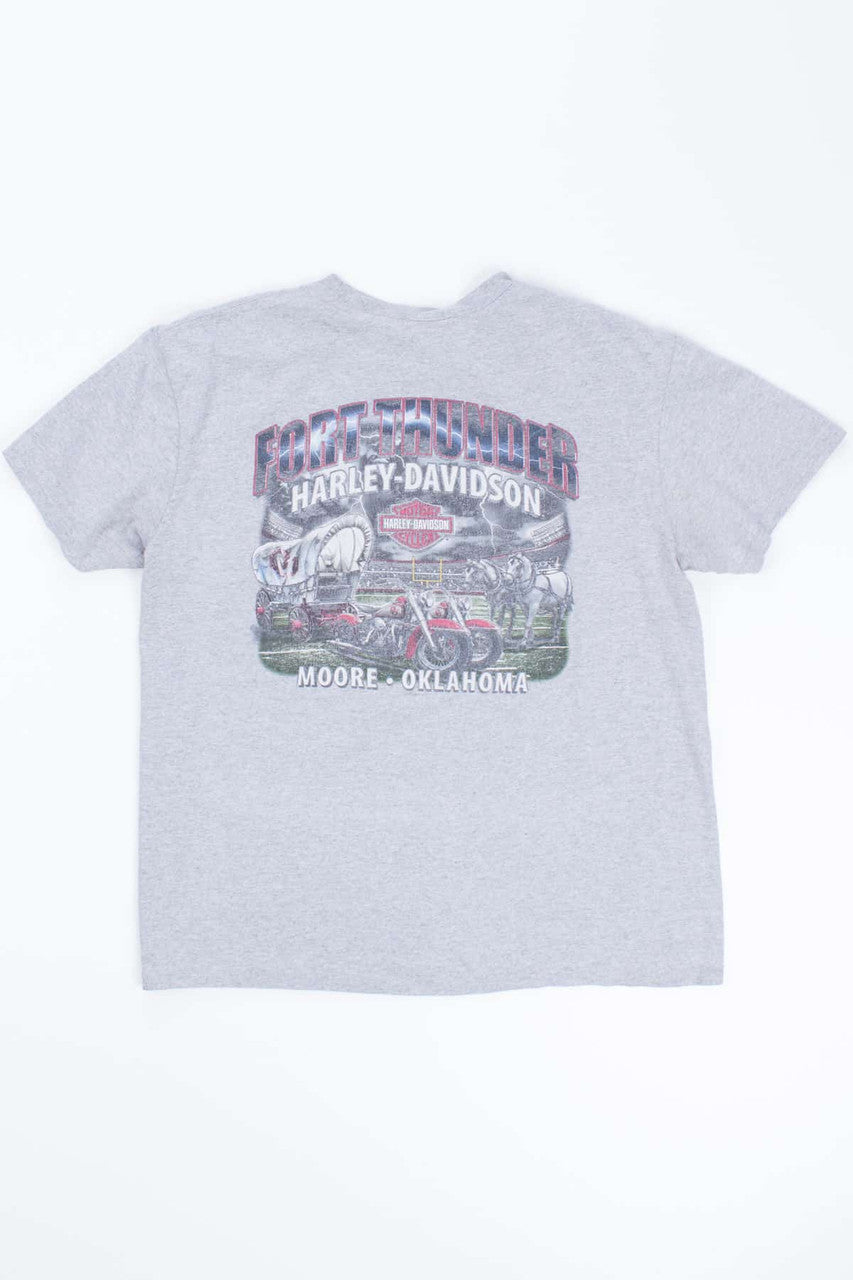 Fort Thunder Harley Davidson T-shirt