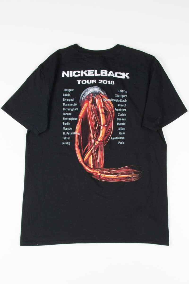 Nickelback Feed The Machine 2018 Tour T-Shirt