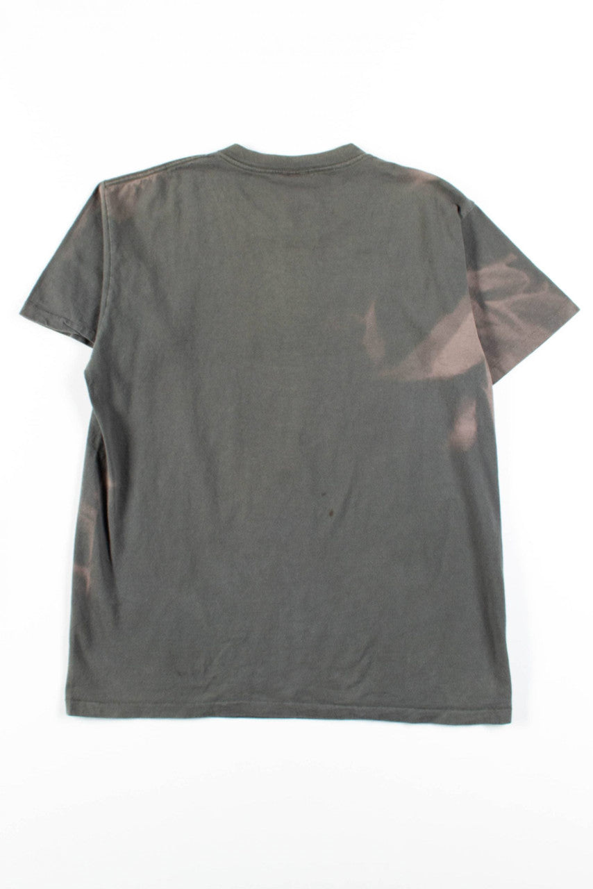 No Pressure Bleached T-Shirt (Single Stitch)