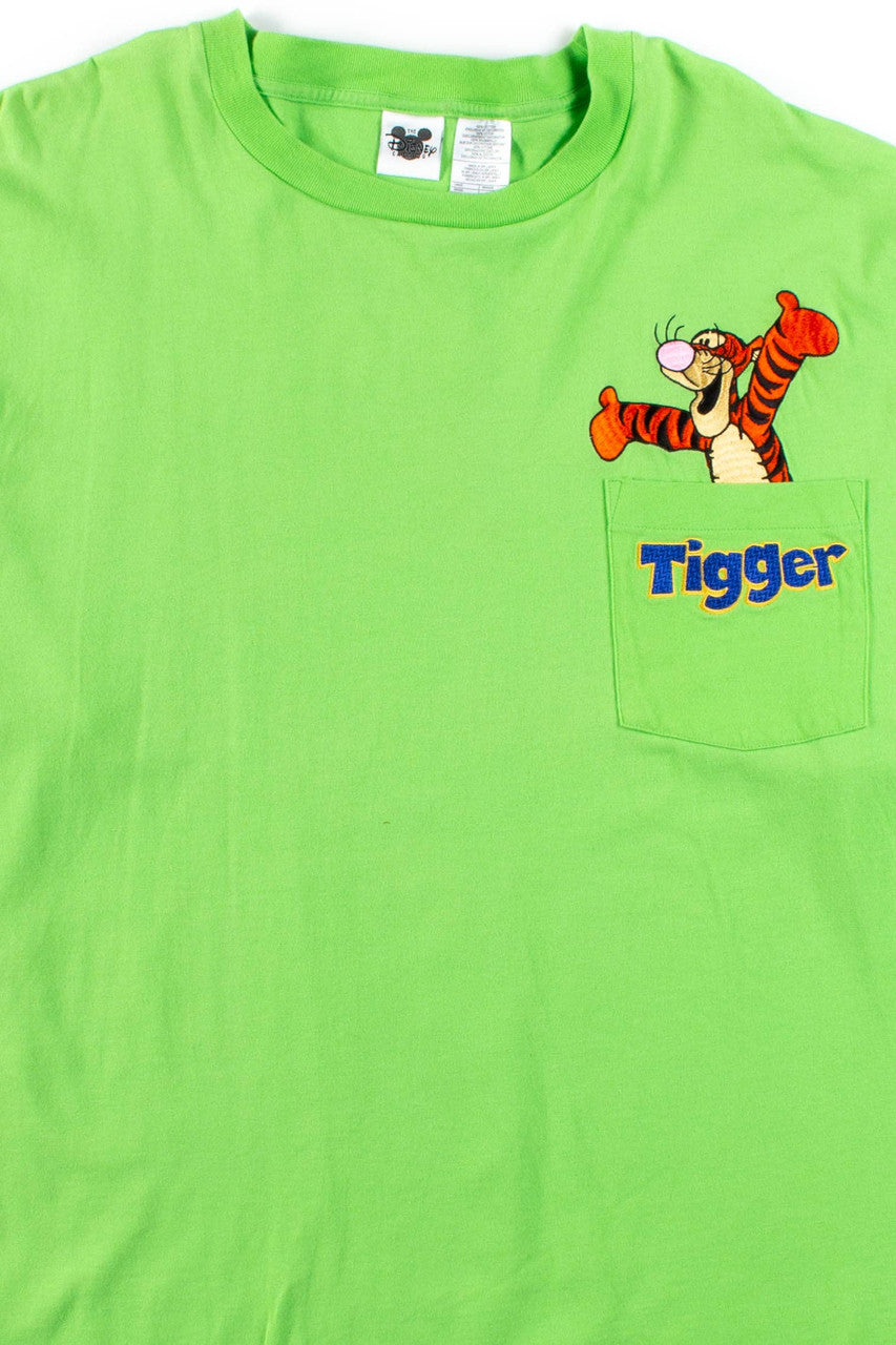 Green Tigger Pocket T-Shirt