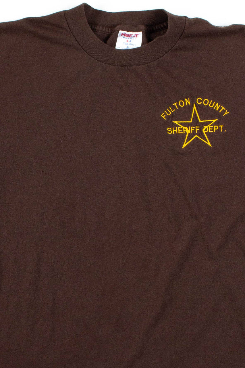 Fulton County Sheriff Dept. T-Shirt (Single Stitch)
