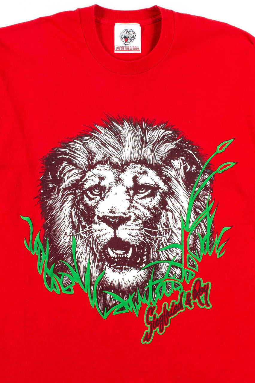 Siegfried & Roy Lion T-Shirt (Single Stitch)