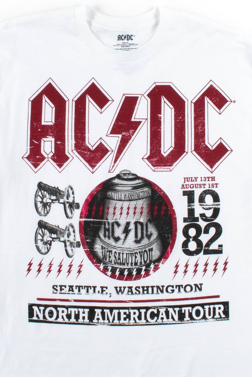 AC/DC 1982 Tour Replica T-Shirt