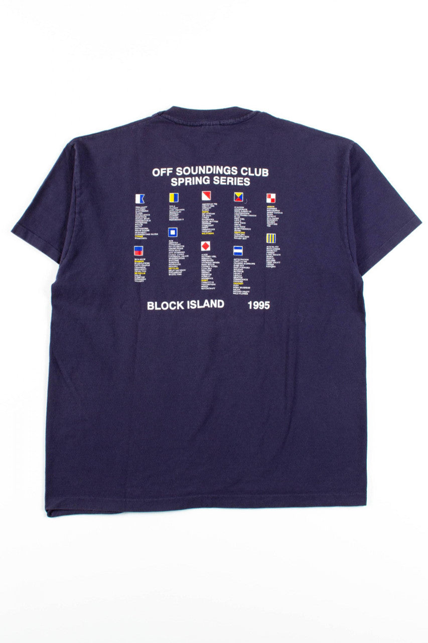 Off Soundings Club 1995 T-Shirt (Single Stitch)