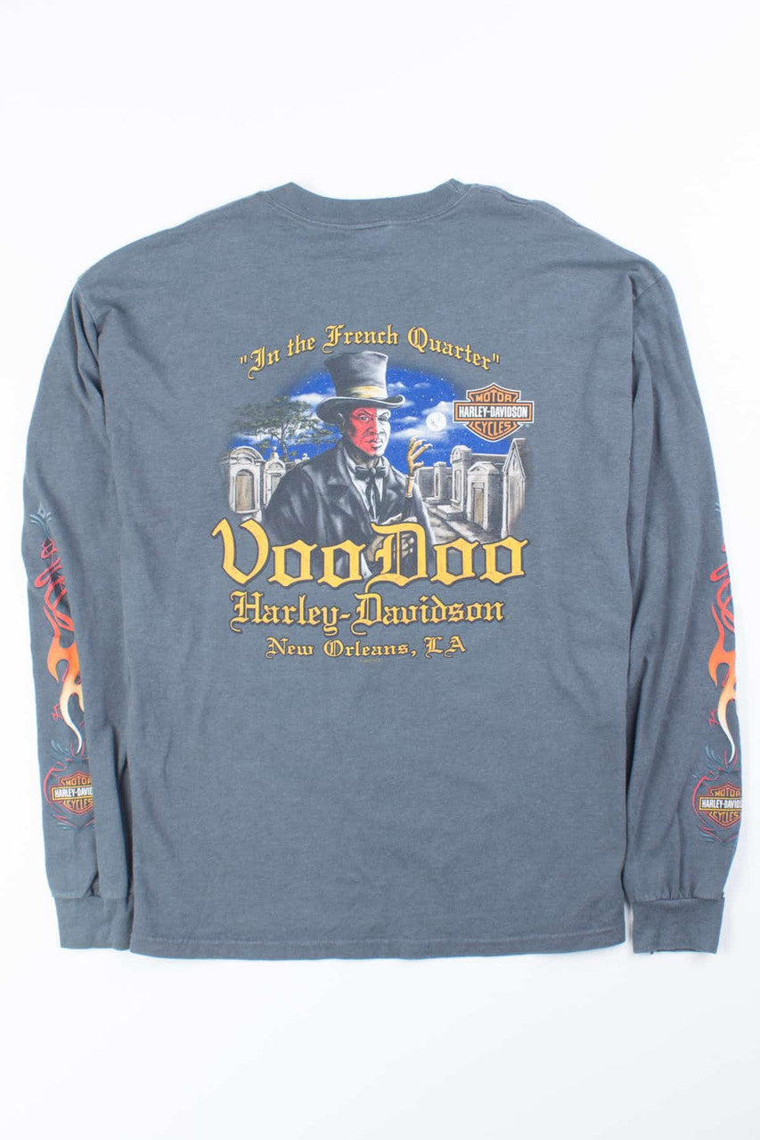 Voodoo / French Quarter Harley-Davidson Long Sleeve T-shirt