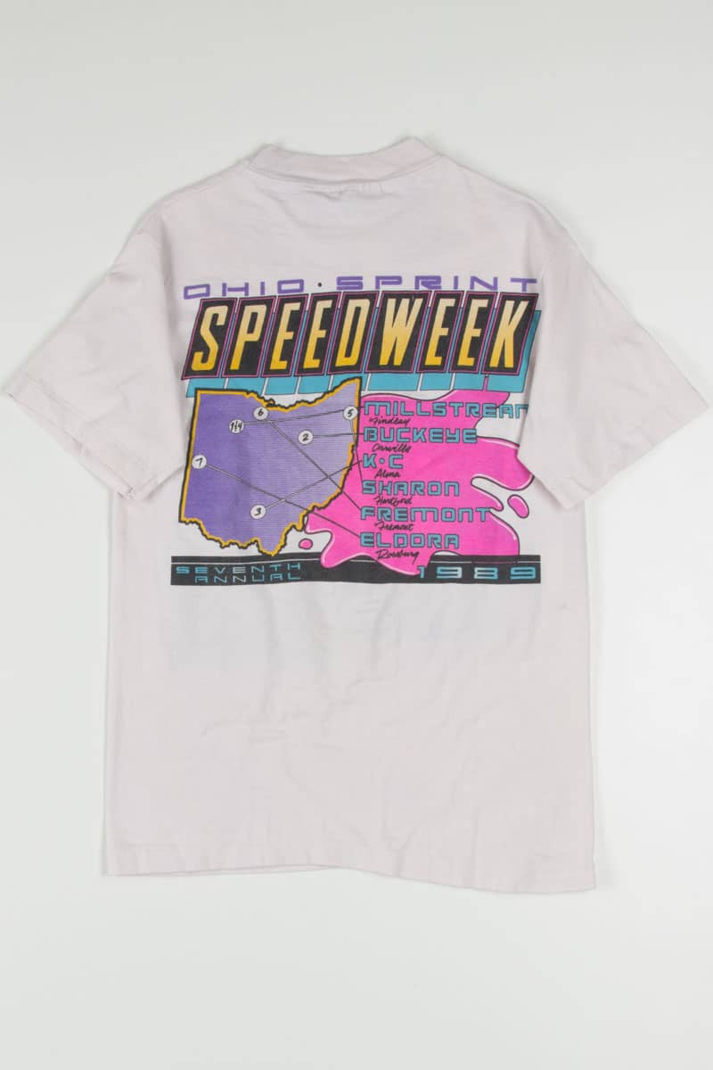 Ohio Sprit Speedweek 1989 T-Shirt