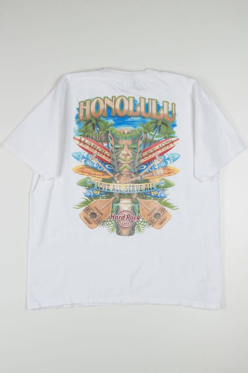 Hard Rock Cafe Honolulu Souvenir T-Shirt 1