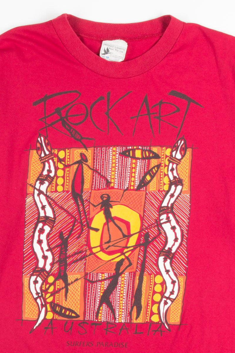 Australia Rock Art Tee