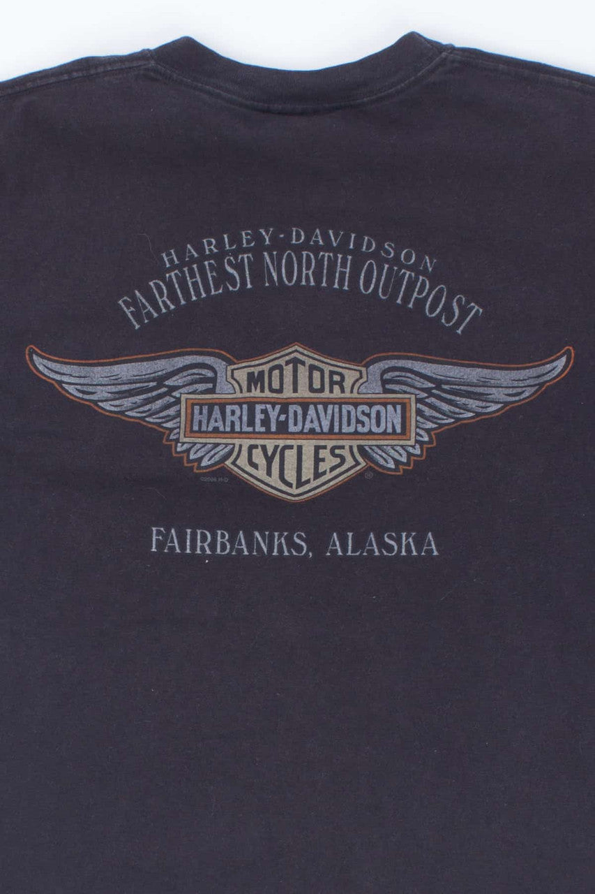 Fairbanks Alaska Harley Davidson T-shirt