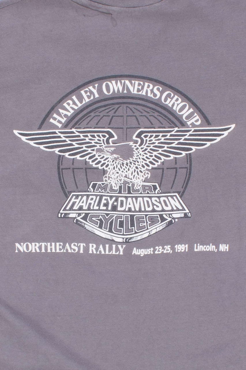 Vintage 91' Harley Davidson Rally T-shirt