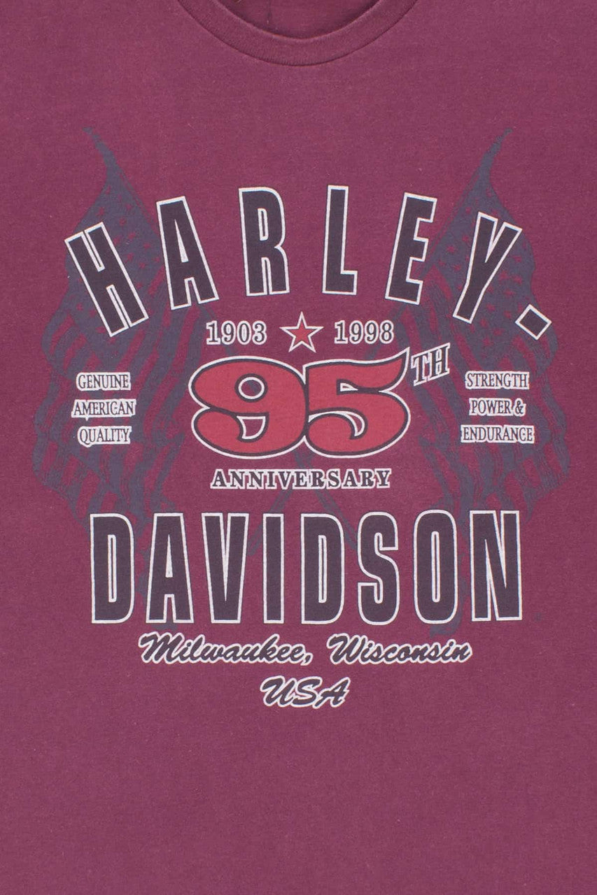 98' Harley Davidson Anniversary T-shirt
