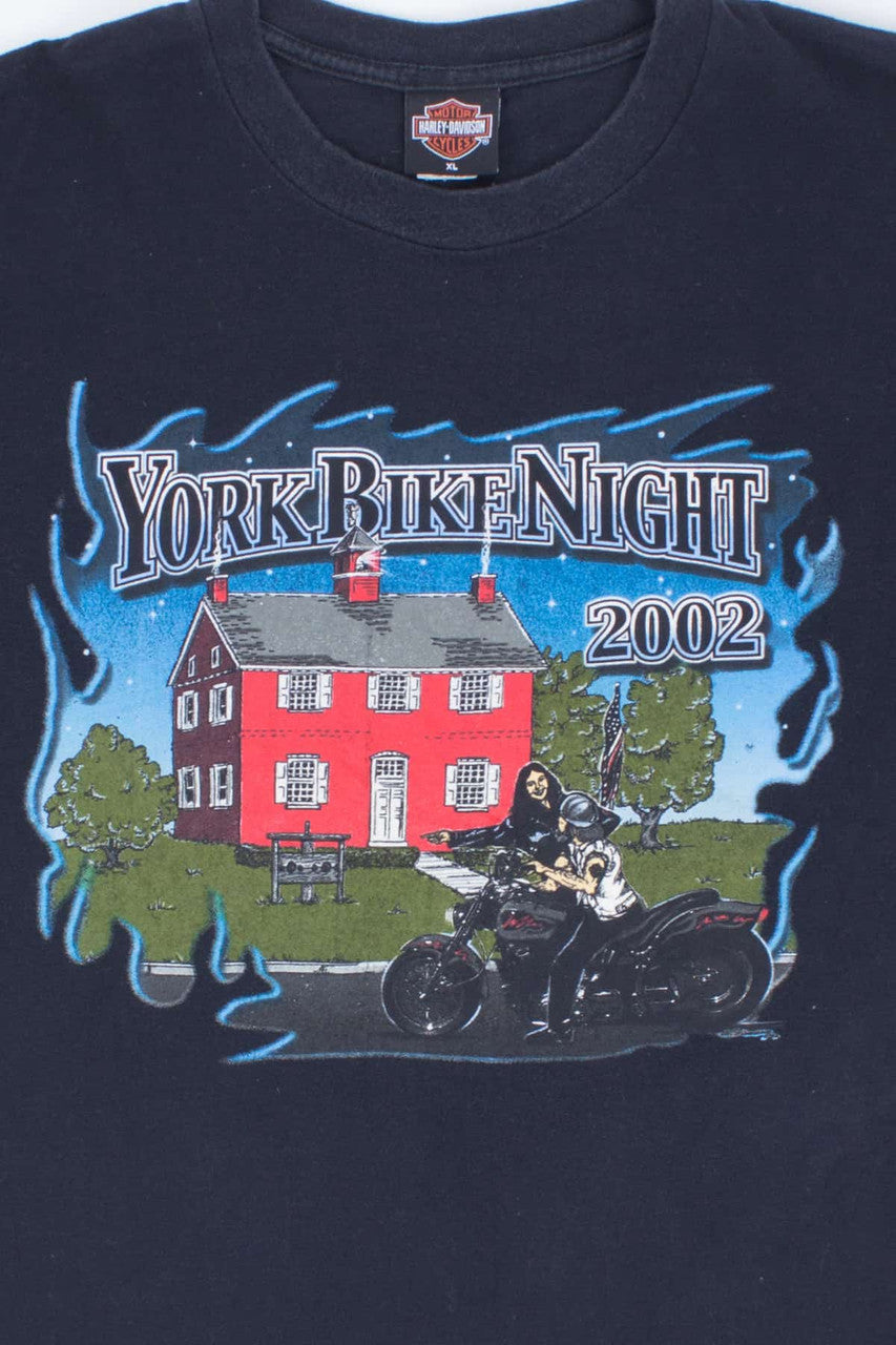 York Bike Night Harley T-shirt