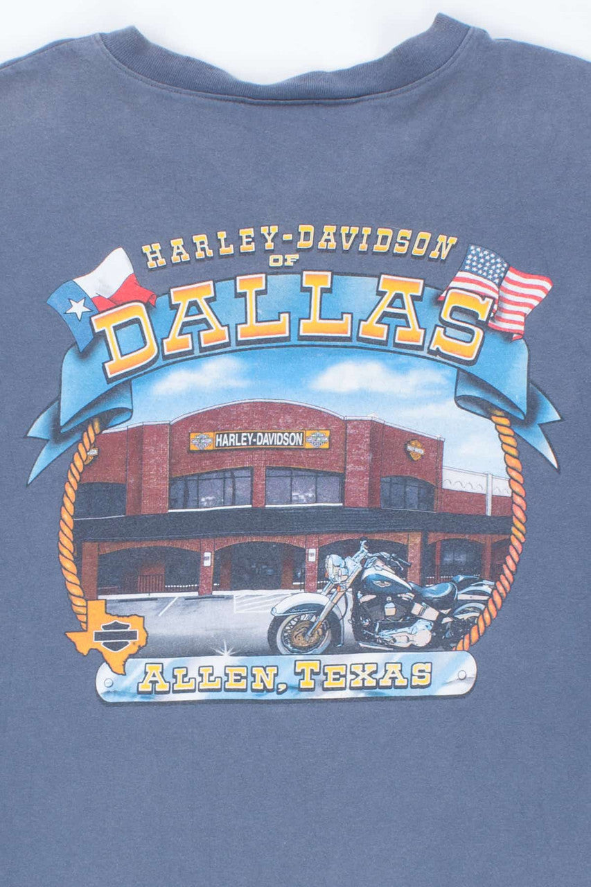 Dallas Harley Davidson Henley