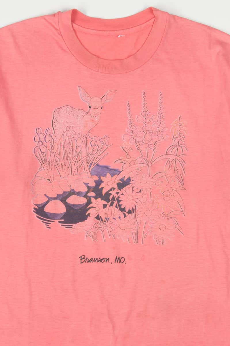 Vintage Fawn Branson Souvenir T-Shirt