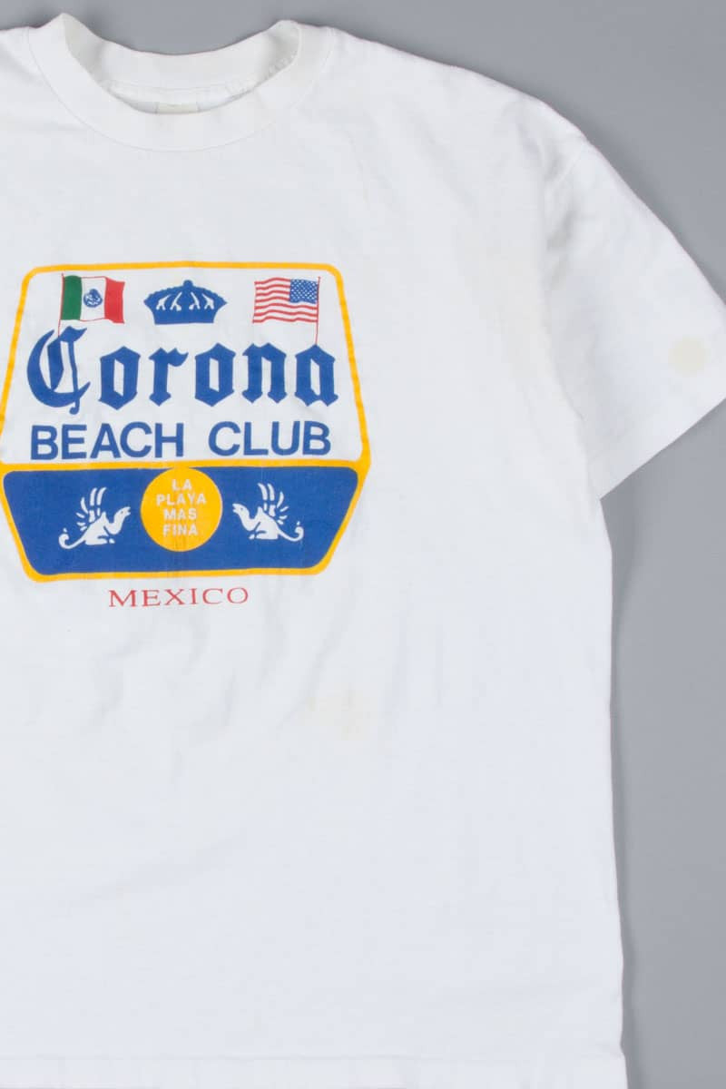 Corona Beach Club Mexico Souvenir T-Shirt