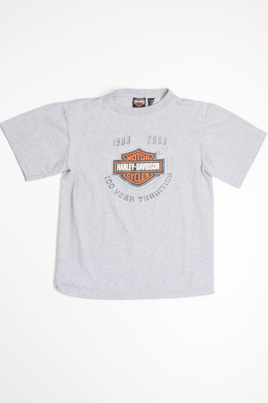 100 Year Harley Davidson Anniversary Tee