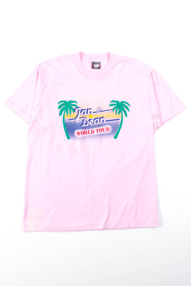 Jan & Dean World Tour Vintage T-Shirt
