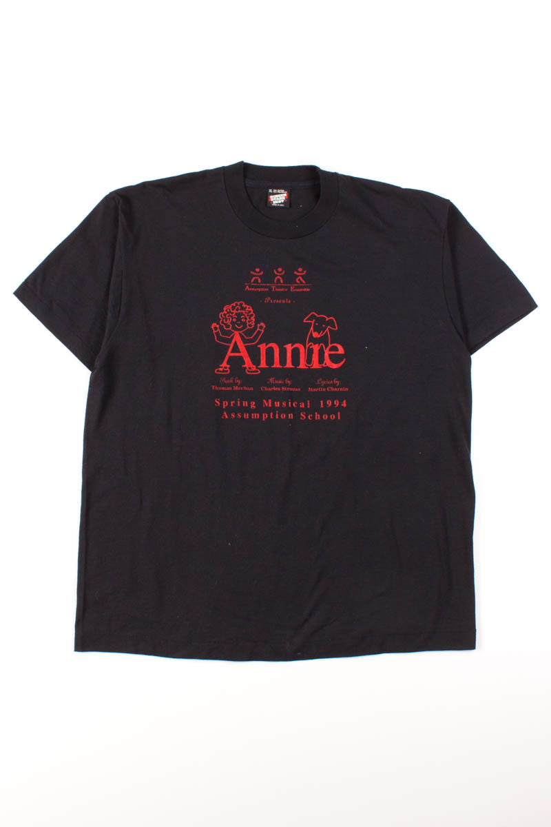 Annie Spring Musical 1994 Vintage T-Shirt