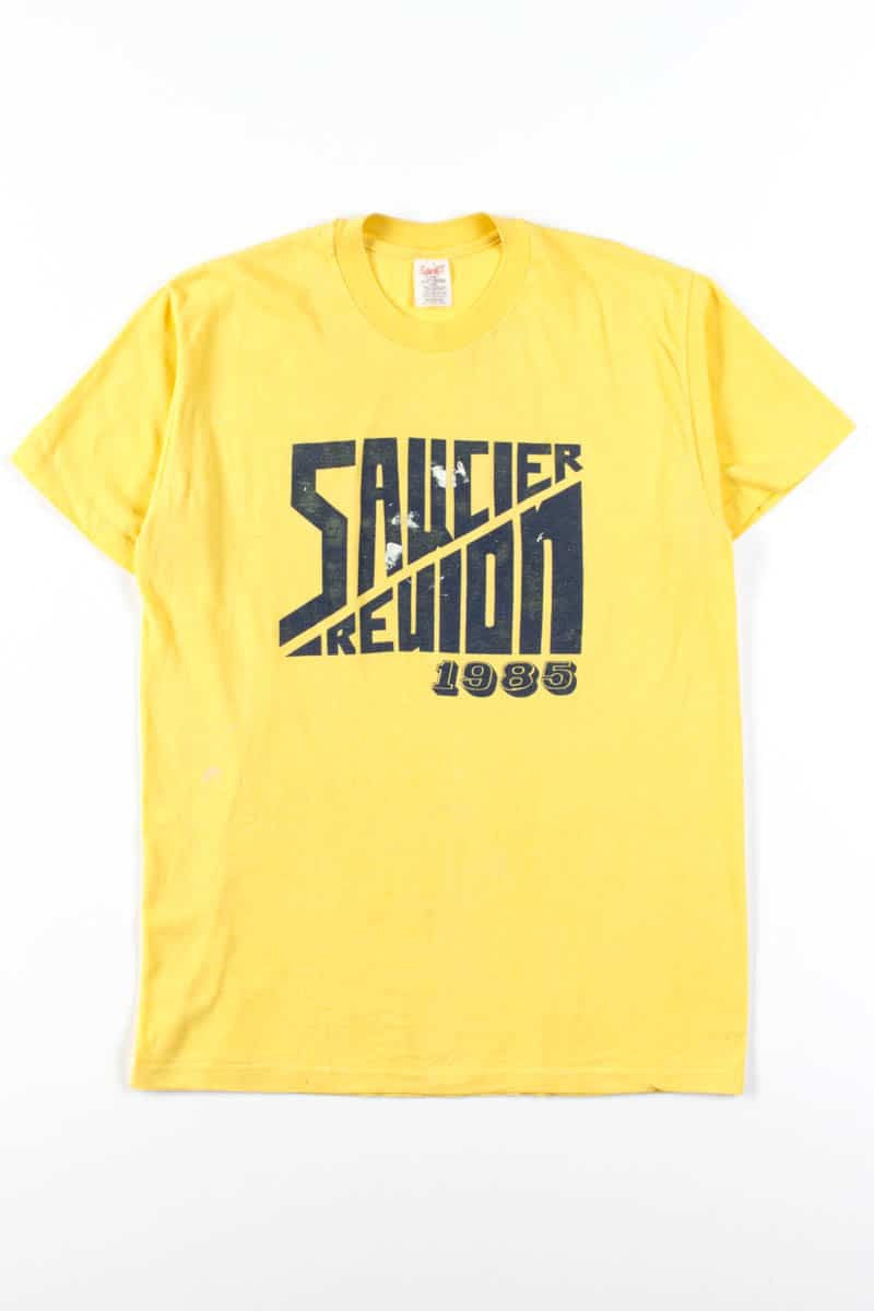 Saucier Reunion 1985 Vintage T-Shirt