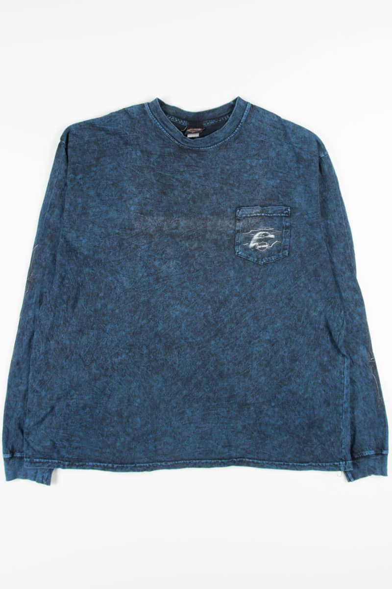 Gettysburg Battlefield Harley-Davidson Long Sleeve T-Shirt