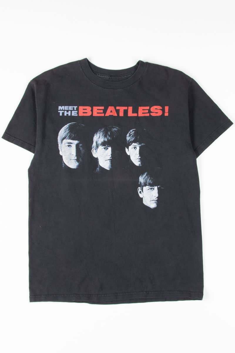 The Beatles Faces Band T-Shirt