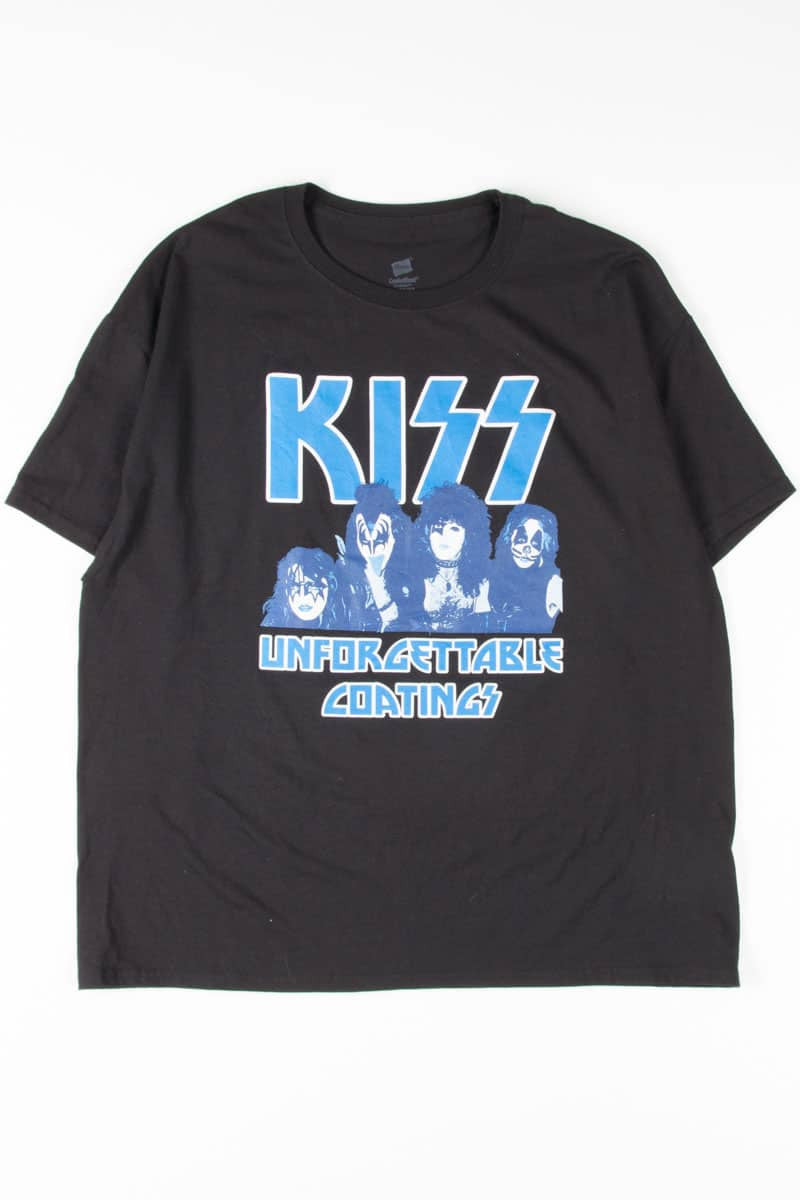 Kiss Unforgettable Coatings Band T-Shirt