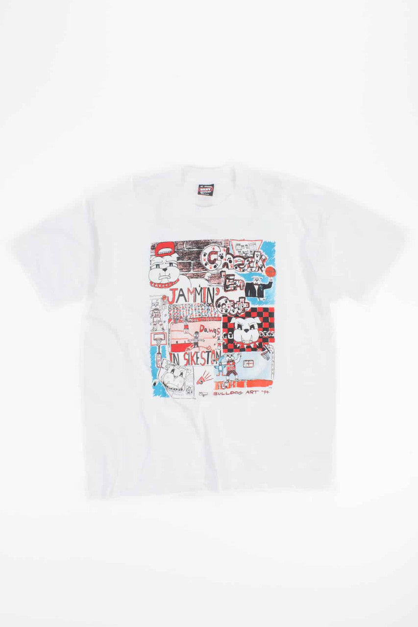 Bulldog Art '94 Vintage T-Shirt (Single Stitch)