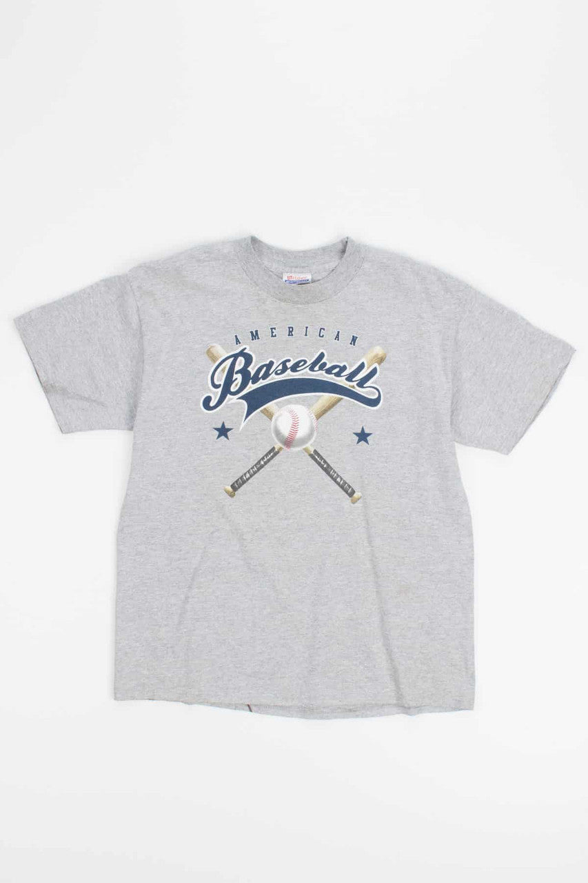 American Baseball Vintage T-Shirt (Single Stitch)
