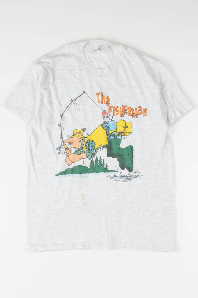 The Fisherman Vintage T-Shirt (Single Stitch)